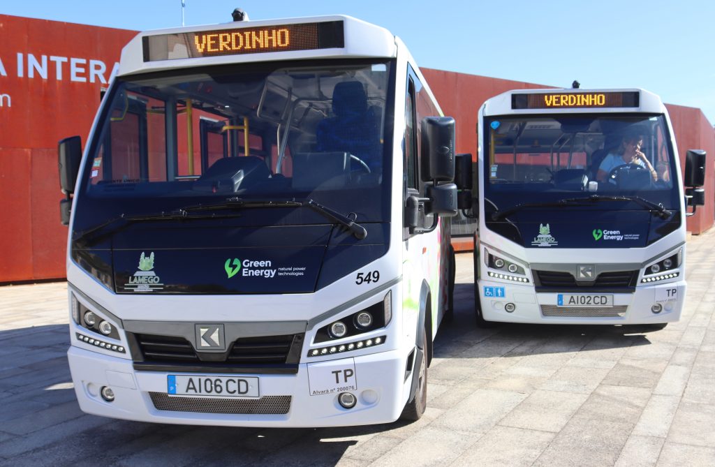  Novo autocarro elétrico já circula nas ruas de Lamego - Jornal do Centro