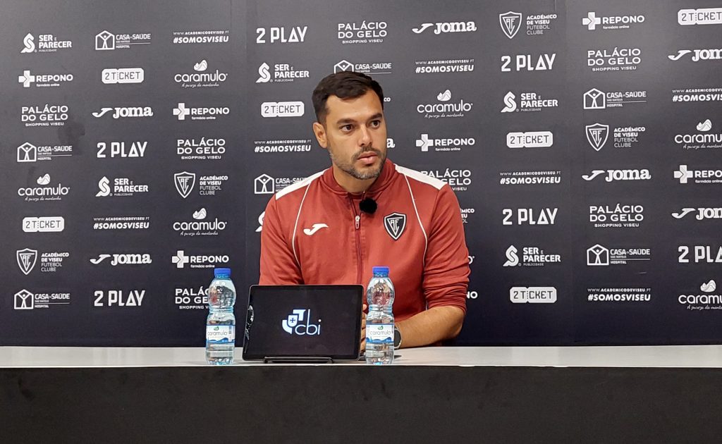  Académico de Viseu: Vítor Martins apelida jogo com Penafiel como ”deslocação de alto risco”