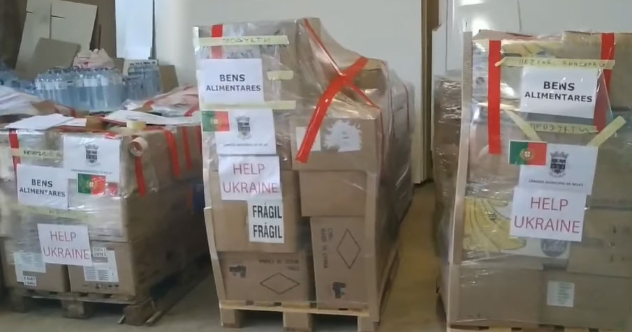  Ucrânia: voluntários de Nelas recolheram 28 toneladas de bens - Jornal do Centro