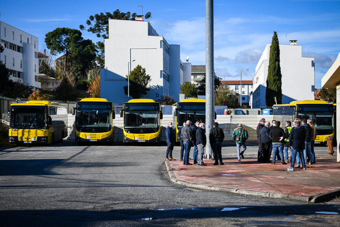  Autocarros voltaram a parar. Motoristas pedem mais respeito - Jornal do Centro