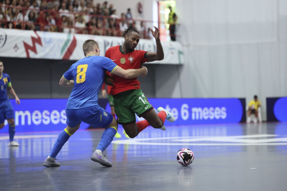 futsal selecao A Portugal Portugal perde com Ucrânia na despedida de Viseu - Jornal do Centro