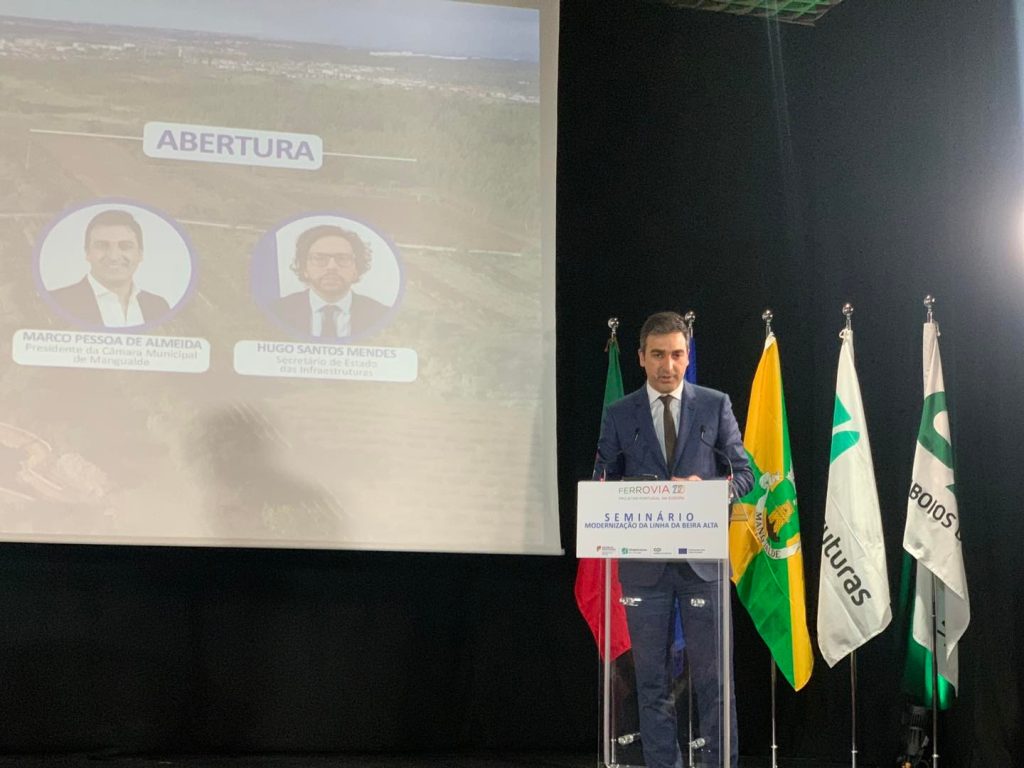  É urgente encarar a ferrovia de forma “moderna e ousada”, defende autarca de Mangualde