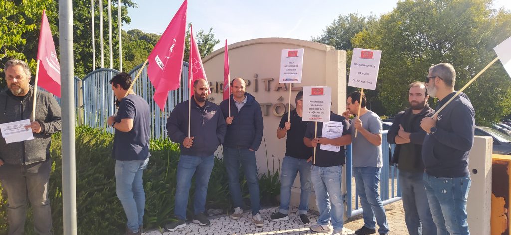 Trabalhadores do SUCH em greve no Hospital de Viseu - Jornal do Centro