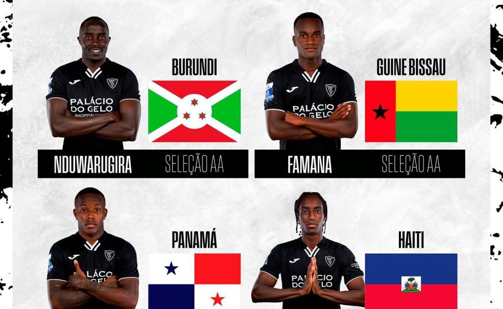  Académico de Viseu e CD Tondela colocam cinco jogadores nas Seleções