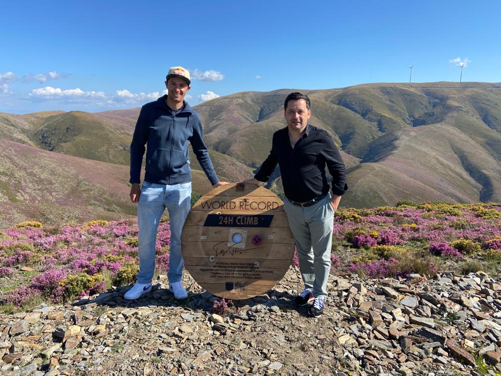  Município de S. Pedro do Sul assinalou recorde mundial de Tiago Ferreira em Gourim - Jornal do Centro