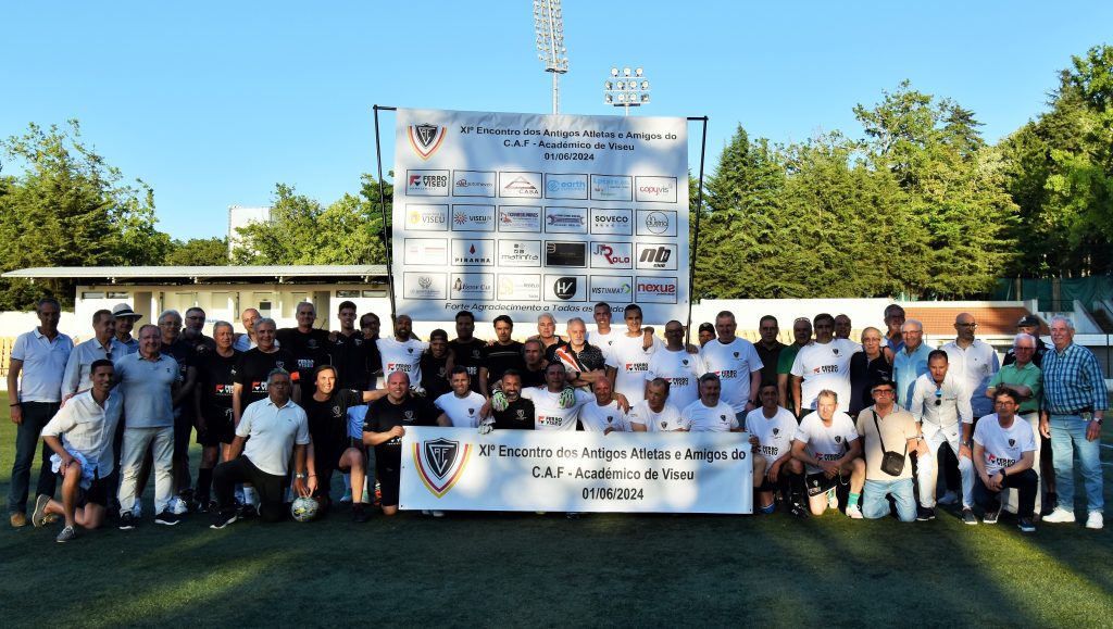  Mais de 100 pessoas no encontro de antigos atletas do Clube Académico de Futebol