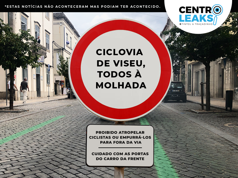  Viseu cria sinal de trânsito para as zonas da nova ciclovia - Jornal do Centro