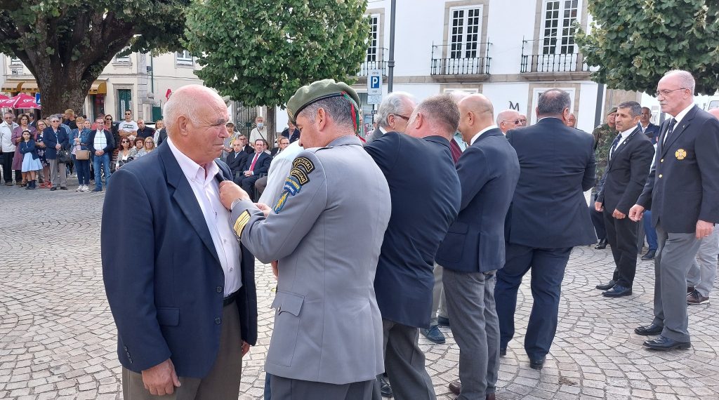  Antigos combatentes homenageados em Lamego - Jornal do Centro