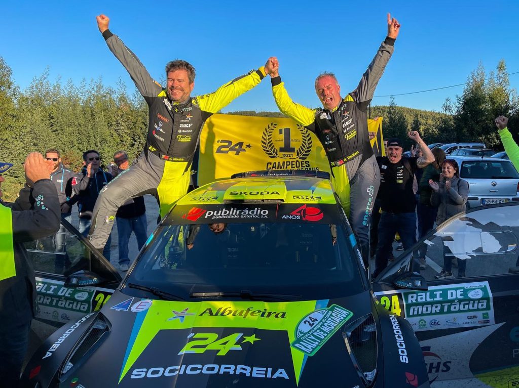  Ricardo Teodósio sagra-se bicampeão nacional de ralis - Jornal do Centro