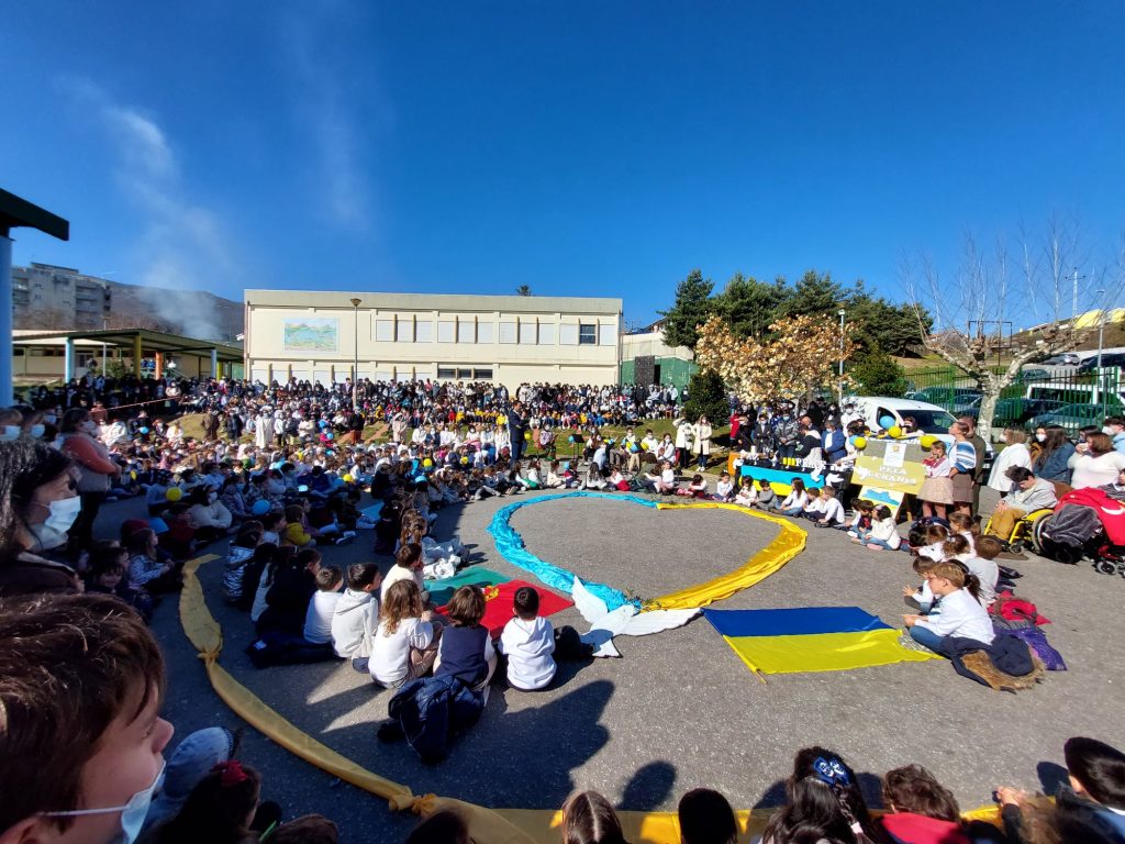  Tarouca homenageou povo ucraniano e está disponível para receber refugiados - Jornal do Centro