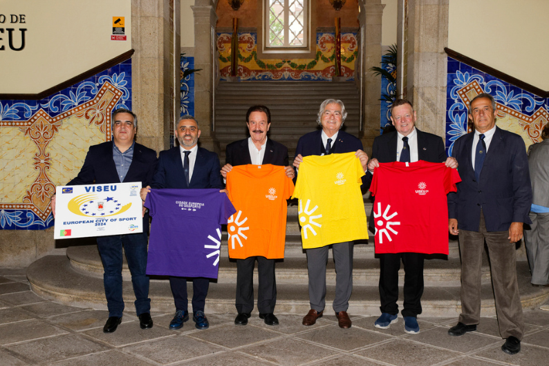  Viseu recebe esta quinta-feira o testemunho de Cidade Europeia do Desporto - Jornal do Centro