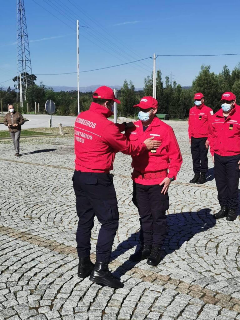  Bombeiro “canarinho” toma posse como adjunto dos Voluntários de Viseu - Jornal do Centro