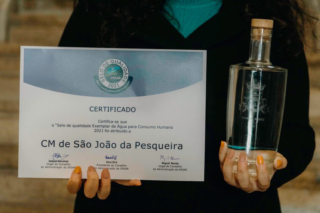  Água de S. João da Pesqueira premiada pela qualidade - Jornal do Centro