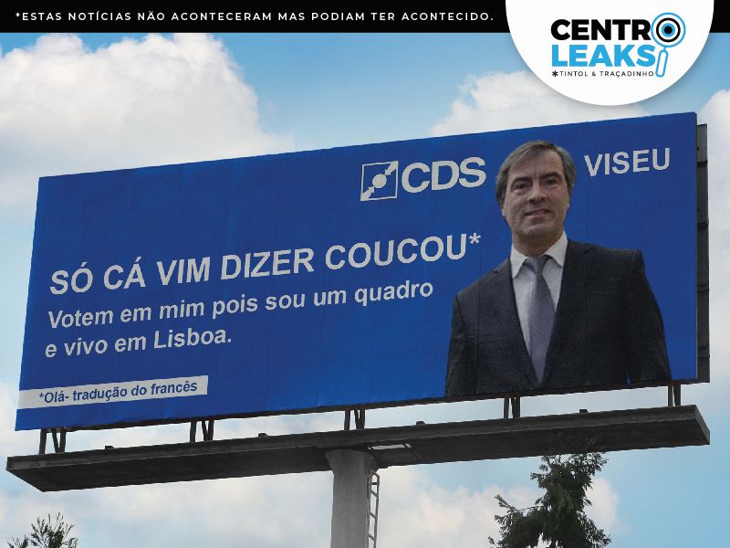  Candidatura do CDS em Viseu “Só cá vim dizer olá” divide o Núcleo do SCP da cidade - Jornal do Centro