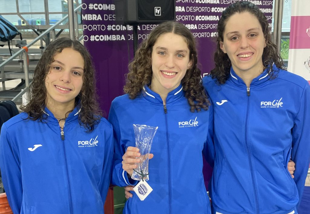  Natação: Irmãs Cardeal ganham medalhas no Meeting de Coimbra - Jornal do Centro