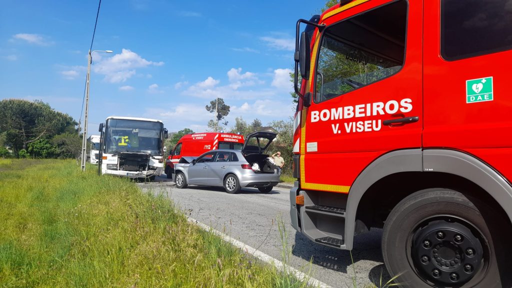  Mais de 1200 acidentes nas estradas do distrito de Viseu em 2023