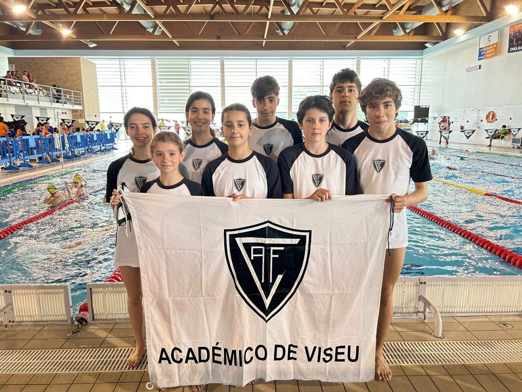  Nove nadadores do Académico de Viseu apurados para o Nacional de infantis - Jornal do Centro