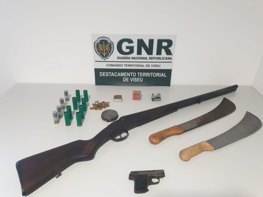  Suspeito de ameaça com arma de fogo detido em Oliveira de Frades - Jornal do Centro