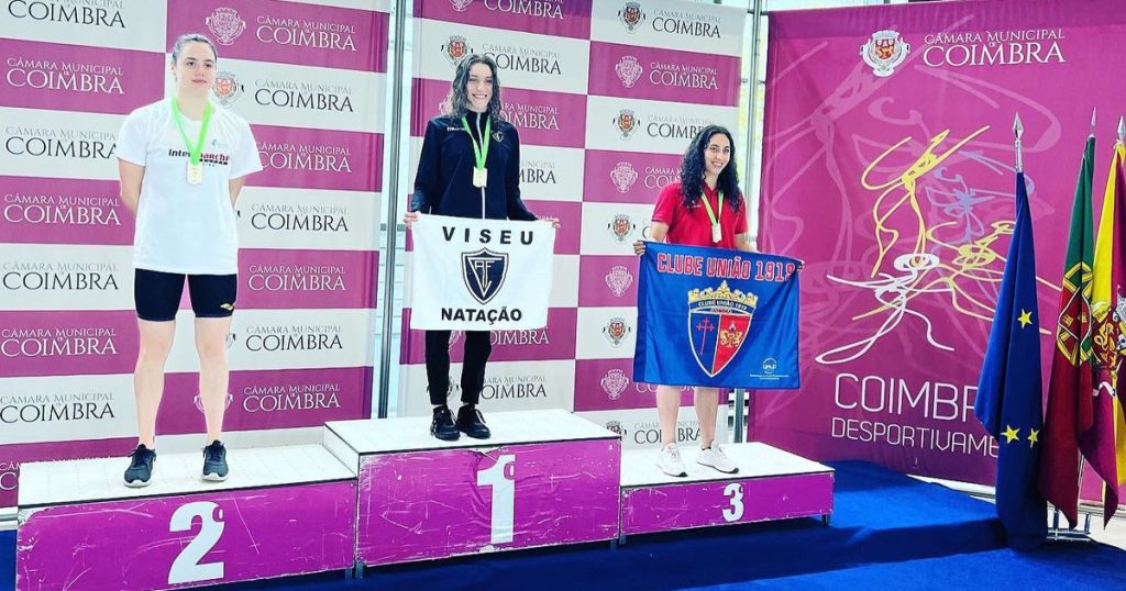  Natação: Académico de Viseu somou mais dez títulos em Coimbra - Jornal do Centro
