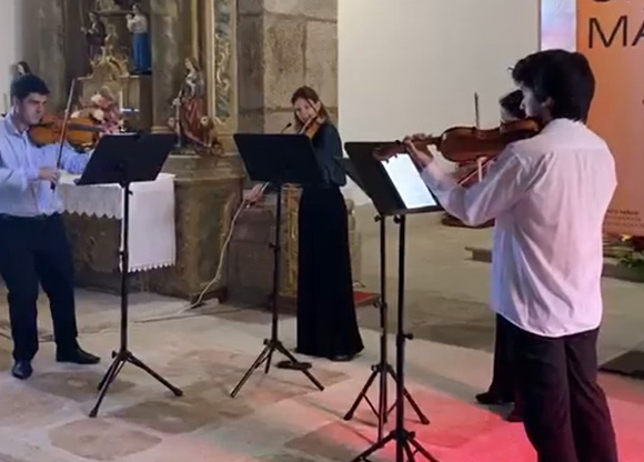  Quarteto de violino faz ‘viagem musical’ este domingo em Penedono - Jornal do Centro