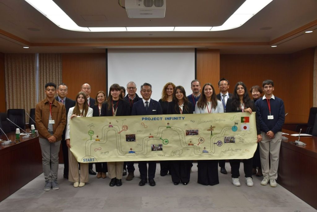  Alunos de Moimenta da Beira no Japão para discutir o futuro da educação - Jornal do Centro