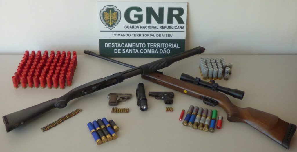  Homem de 50 anos detido pela GNR por posse ilegal de armas - Jornal do Centro