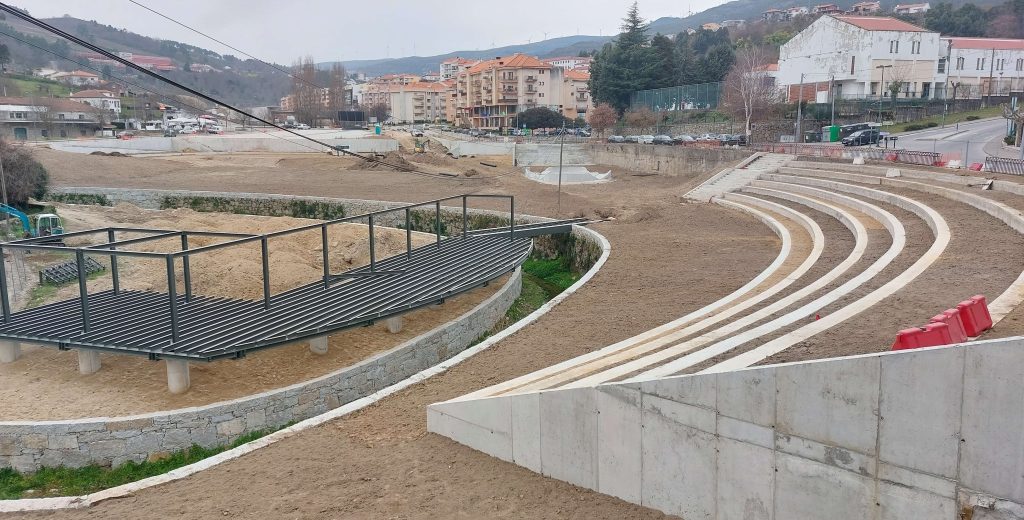  Obras no Parque Urbano de Lamego concluídas em outubro - Jornal do Centro