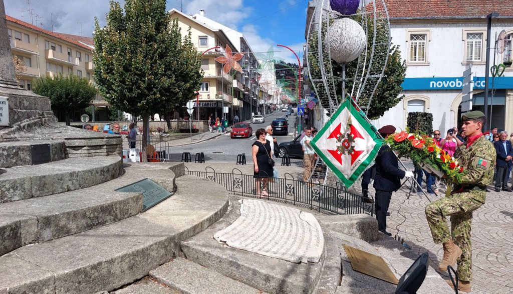  Liga dos Combatentes de Lamego homenageada no dia dos 100 anos - Jornal do Centro