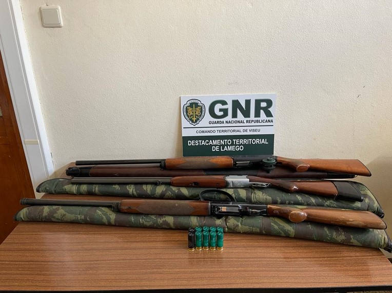  GNR detém três homens por caça ilegal em Lamego - Jornal do Centro