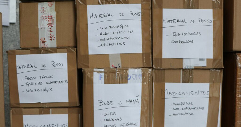  Ucrânia: escolas de Carregal do Sal entregam materiais médicos - Jornal do Centro