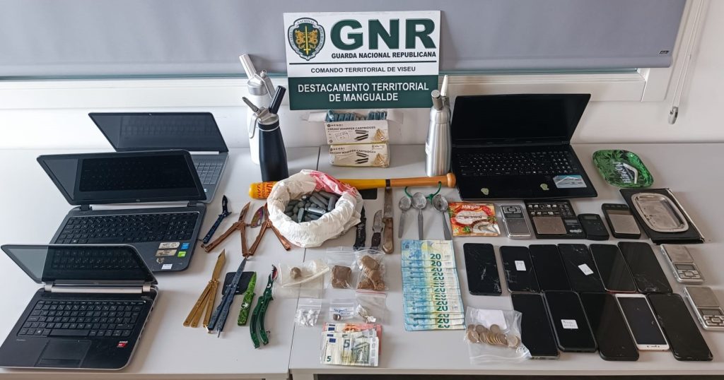  Cinco pessoas detidas por tráfico de droga na região de Viseu - Jornal do Centro