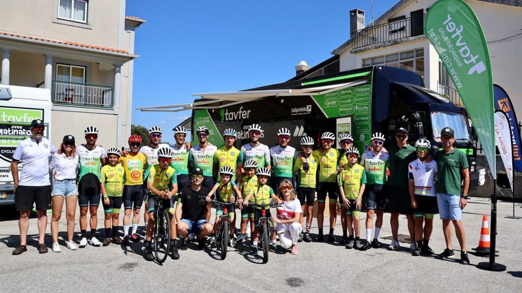  Ciclismo: Tavfer dedica dia de descanso da Volta aos mais novos - Jornal do Centro
