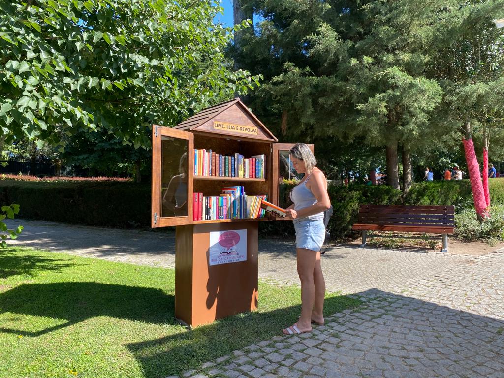  ”Casinha da leitura” em Tondela tem impulsionado o hábito de leitura - Jornal do Centro