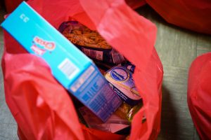 recolha de bens alimentares