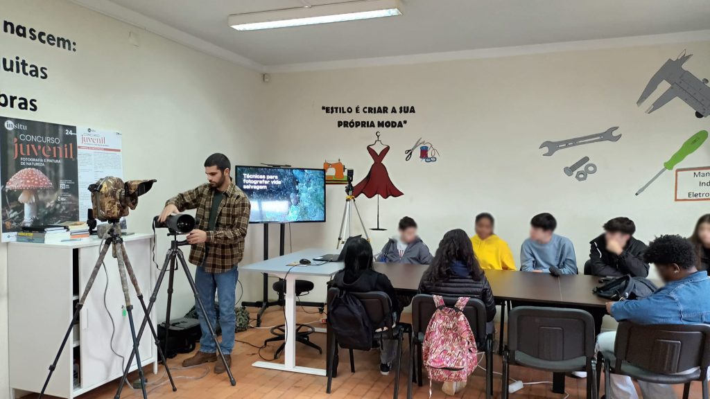  Alunos de Vouzela aprendem fotografia de natureza nas escolas - Jornal do Centro
