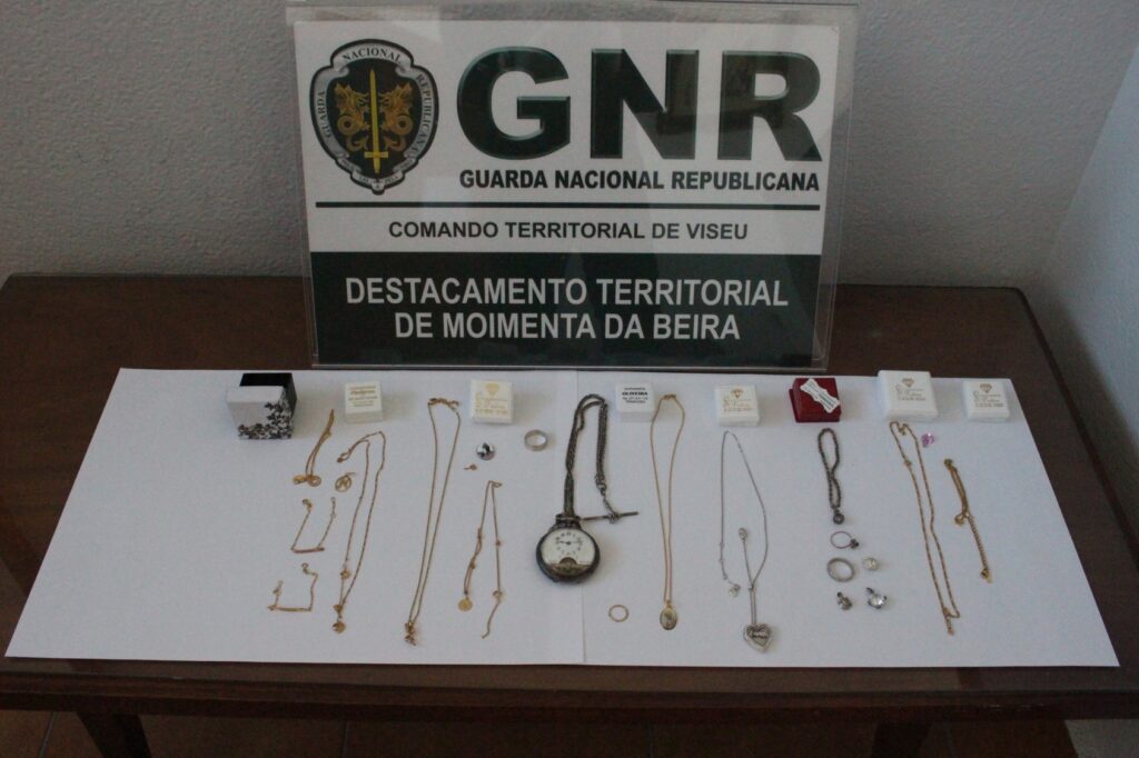  Apanhado ladrão de ouro e prata em Sernancelhe - Jornal do Centro