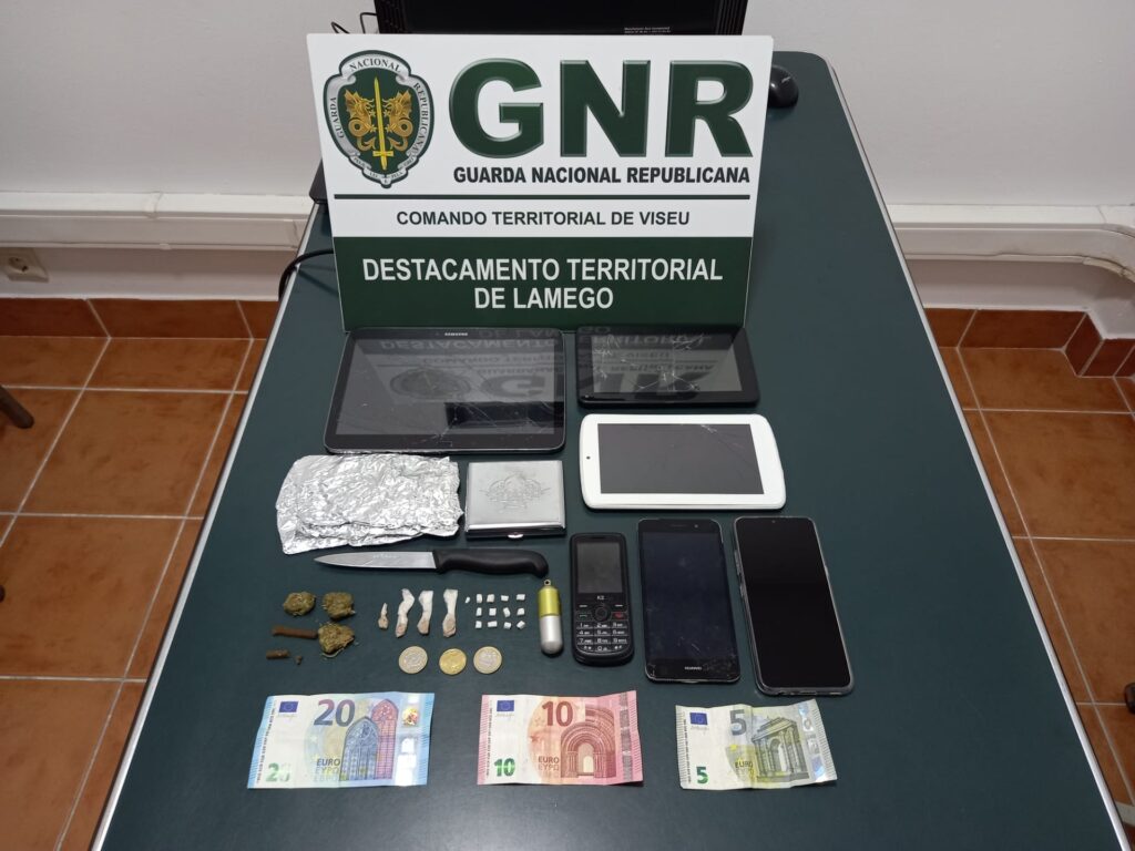  Jovem casal detido por tráfico de droga - Jornal do Centro