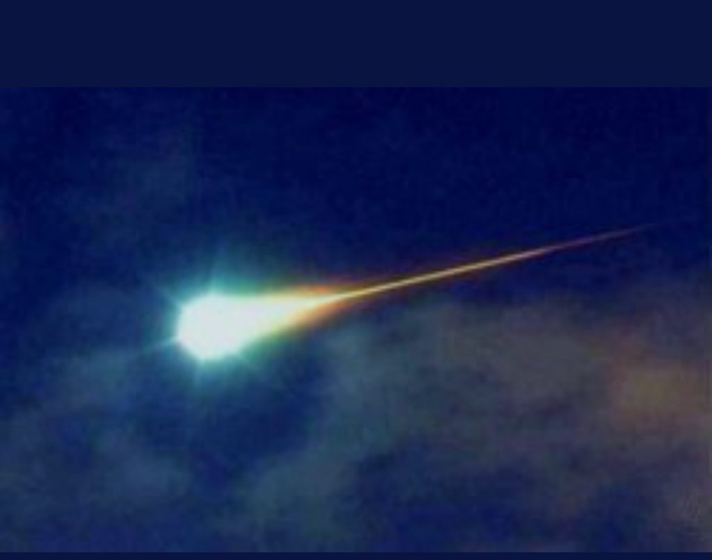  Proteção Civil acionou meios face a possível queda de meteorito na zona de Castro Daire - Jornal do Centro