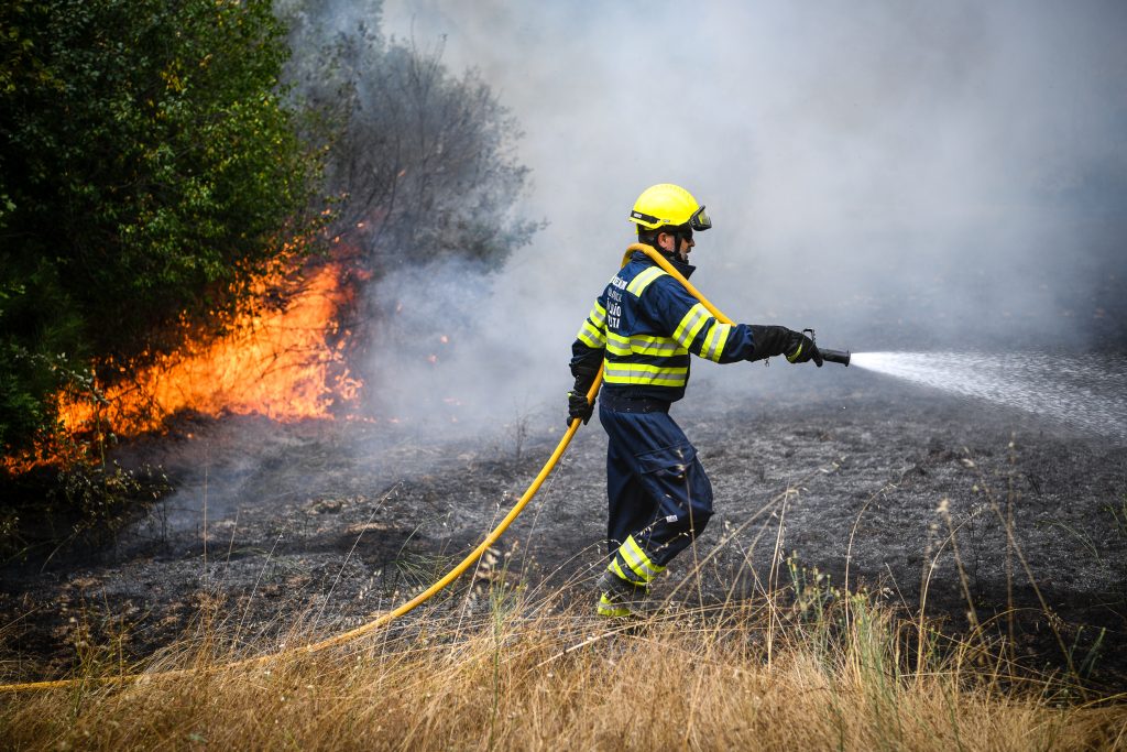  Incêndio em Viseu mobiliza mais de 120 operacionais e quatro meios aéreos - Jornal do Centro