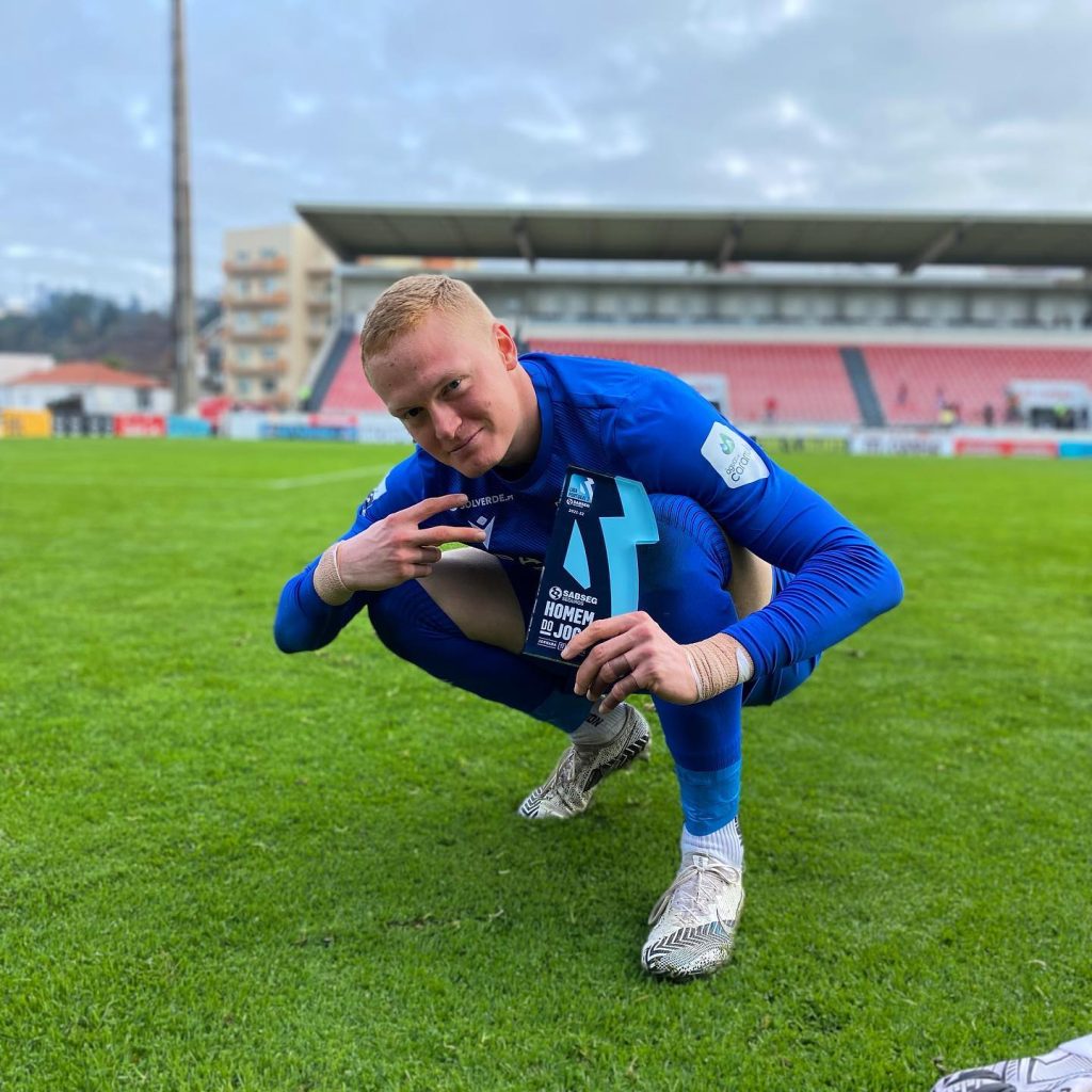  Académico de Viseu: Domen Gril eleito melhor guarda-redes da Segunda Liga