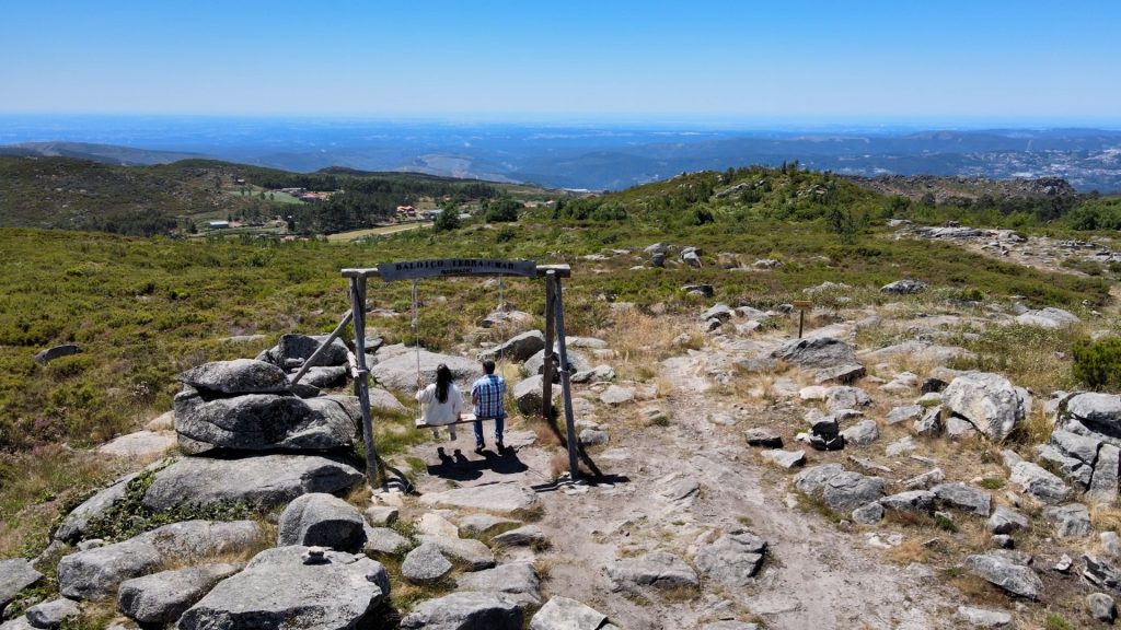  Rota dos Baloiços: segunda paragem em Ribeiradio, concelho de Oliveira de Frades