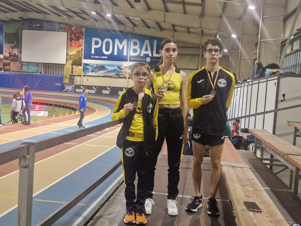  Atletas de Viseu destacam-se em prova de pista coberta - Jornal do Centro
