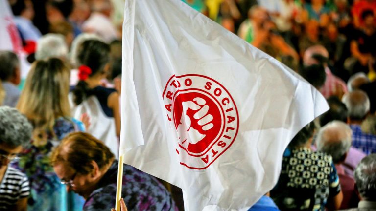 ps partido socialista bandeira