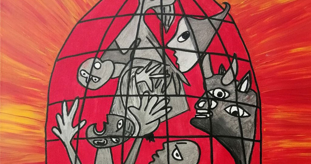  Exposição reflete sobre as emoções em tempo de pandemia - Jornal do Centro