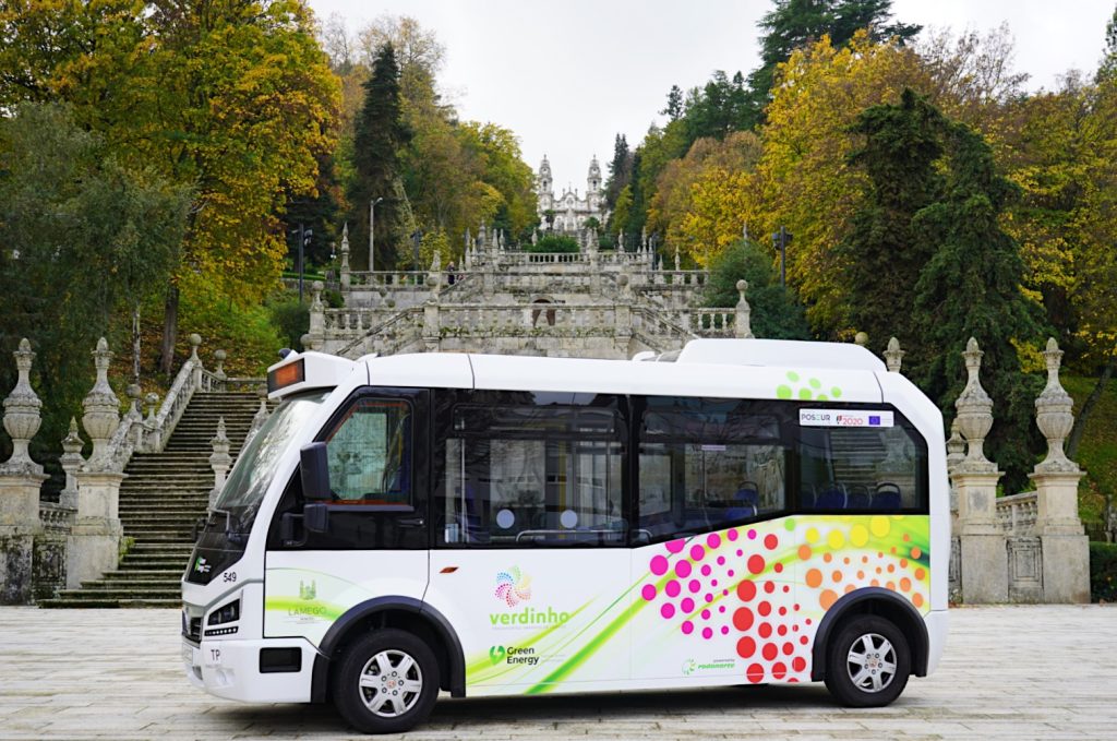  Autocarro elétrico já circula nas ruas de Lamego - Jornal do Centro