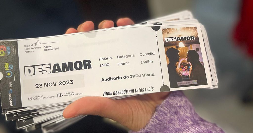  Filme “Desamor” em Viseu para alertar sobre violência contra mulheres - Jornal do Centro