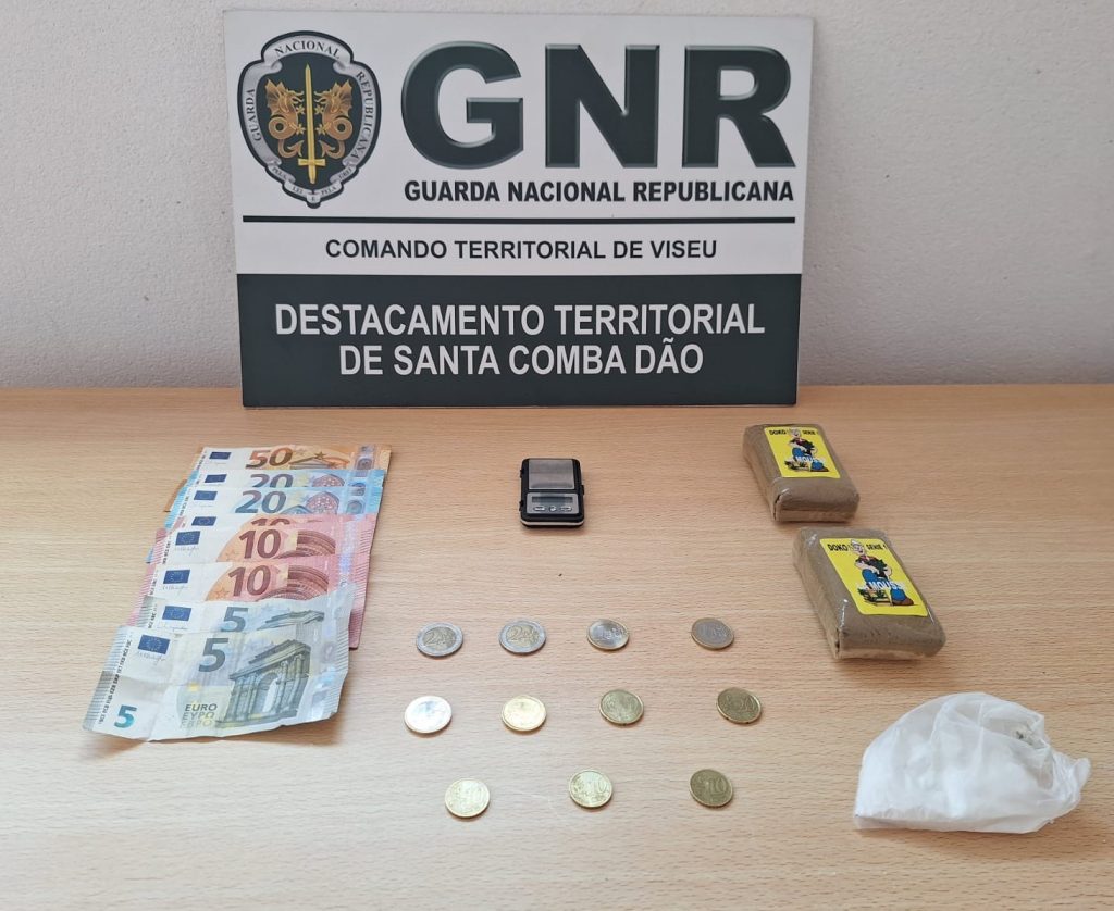  Homem apanhado com cocaína e haxixe em Santa Comba Dão - Jornal do Centro
