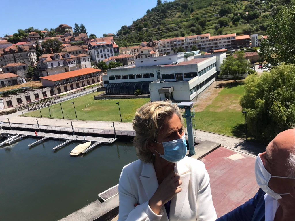  Ministra diz que Caldas de Aregos “são uma pequena pérola” em Resende - Jornal do Centro