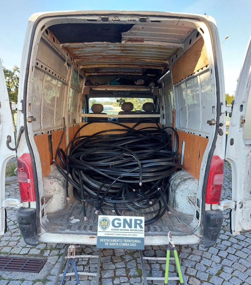  Apanhados em flagrante a roubar cobre em Tondela - Jornal do Centro