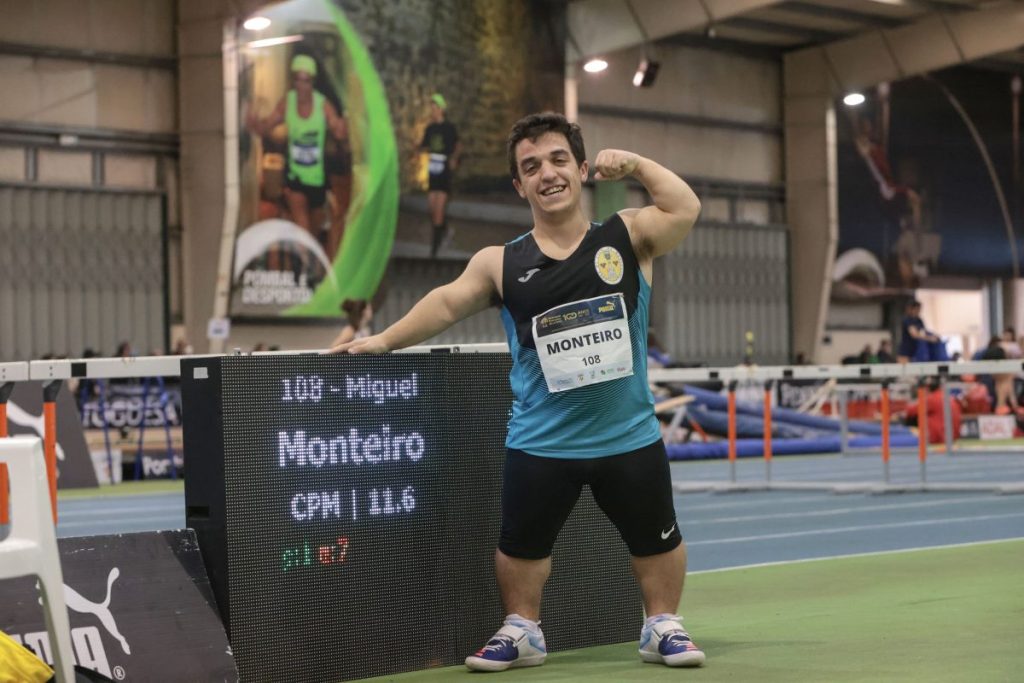 Miguel Monteiro bate recorde do mundo de lançamento do peso adaptado - Jornal do Centro